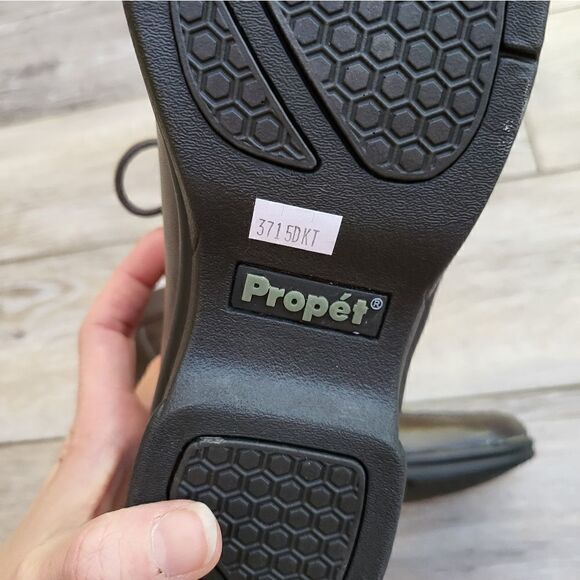 Women's Propet PEGGY Lace Up Boots BROWN 6 new without tags - Picture 2 of 8